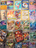 100 Card Pokemon Master Lot - Full Art Rares Holos Vintage Set